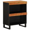 vidaXL Dulap lateral, 60x33x75 cm, lemn masiv de acacia