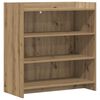 vidaXL Bufet Stejar Artizanal 75 x 36 x 80 cm Lemn prelucrat