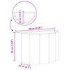vidaXL Jardinieră Ruginit 60 x 30 x 35 cm Oțel rezistent de intemperii