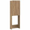 vidaXL Dulap pentru toaletă ZWOLLE Stejar Artizanal 66 x 25,5 x 190 cm