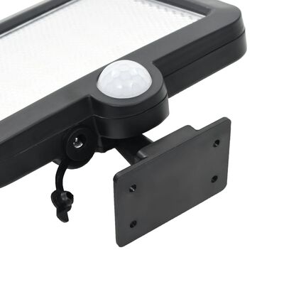 vidaXL Lampă solară cu senzor de mișcare, lumini LED, alb