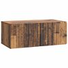 vidaXL Oglindă TV montată pe perete 78,5 x 41 x 30 cm Lemn vechi