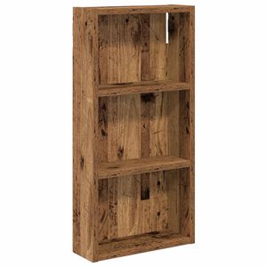 vidaXL Dulap de perete pentru baie Lemn vechi 30 x 10 x 60,5 cm