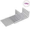 vidaXL Cheie Hexagonală 4675 buc. Argintiu 20 x 52 mm Oțel