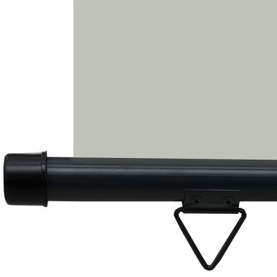 vidaXL Copertină laterală de balcon, gri, 80 x 250 cm