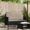 vidaXL Dulap de bucătărie cu ușă Lucca 2 pcs Negru 80 x 46 x 81.5 cm