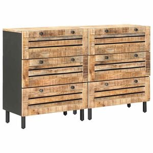 vidaXL Dulapuri de depozitare 2 buc. 120 x 33 x 75 cm Multicolour