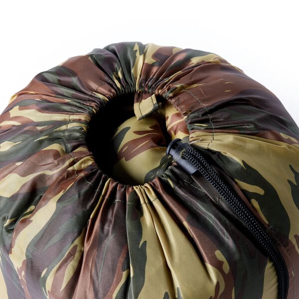 vidaXL Sac de dormit tip mumie pentru adulți de camping, 3 anotimpuri