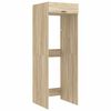 vidaXL Dulap pentru mașina de spălat cu ușă Sonoma 67,5 x 68 x 200 cm