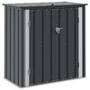 vidaXL Cutie de depozitare pentru grădină Negru 101,5 x 57 x 100,5 cm