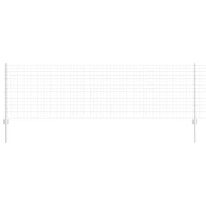 vidaXL Gard cu St&acirc;lp Argintiu 0,8 x 25 m Oțel
