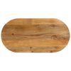 vidaXL Blat de masă oval, 90x40x2,5 cm, lemn masiv de mango