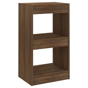 vidaXL Bibliotecă/Separator cameră, stejar maro, 40x30x72 cm