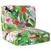 vidaXL Set de perne pentru palet Floral 2 pcs Jungla tropicală
