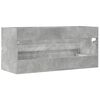 vidaXL Dulap de chiuvetă, gri beton, 100x38,5x45 cm, PAL