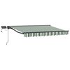 vidaXL Cadru manual de marchiză cu LED-uri 3,5 x 2,5 m