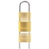 Master Lock Lacăt cu lanț reglabil, alamă solidă, 50 mm, 1950EURD