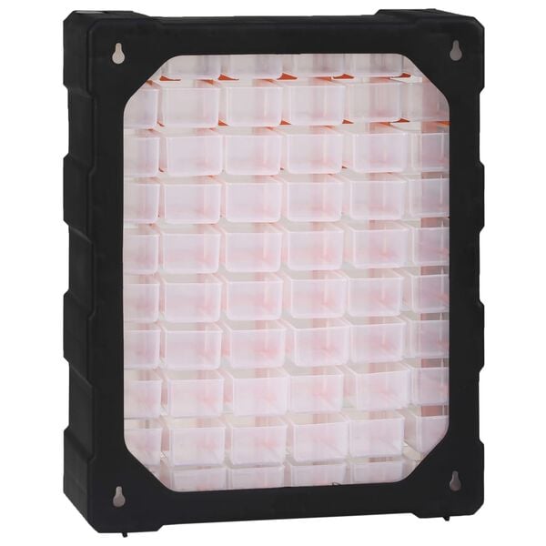 vidaXL Organizator cu 60 de sertare, 38 x 16 x 47,5 cm