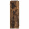 vidaXL Dulap cu oglindă pentru baie Stejar fumuriu 60 x 20 x 60 cm