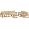 vidaXL Set de canapele de exterior 7 buc.
