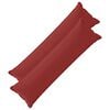 vidaXL Husă pentru pernă 2 buc. HOUTEN Roșu Vin 40 x 145 cm Poliester