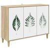 vidaXL Bufet HANAU Sonoma 102 x 33 x 75 cm Lemn prelucrat