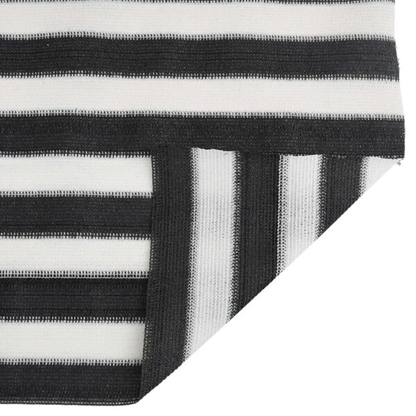 vidaXL Plasă protecție intimitate antracit/alb 1,8x50 m HDPE 75 g/m&sup2;