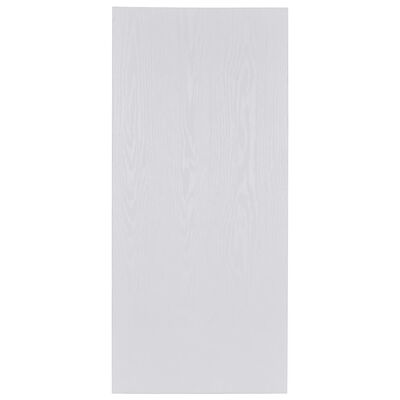 vidaXL Mobilier de baie, alb, 90 x 40 x 16,3 cm