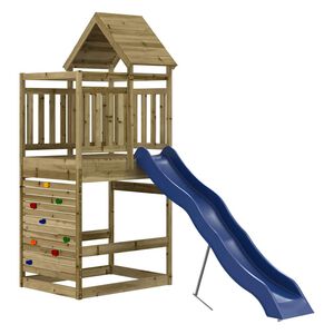 vidaXL Set de joacă pentru exterior, lemn de pin impregnat