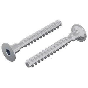vidaXL Șurub 2 buc. Zincat 5 x 40 mm Fier