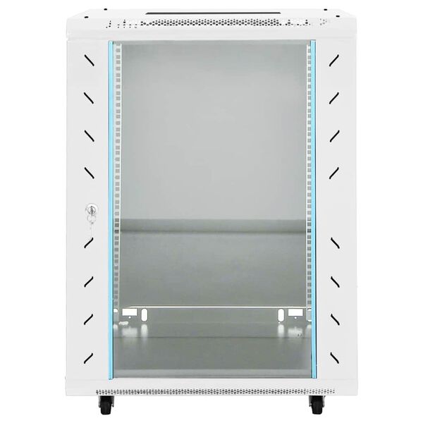 vidaXL Dulap de server, 15U, 19" IP20, gri, 60x45x86 cm