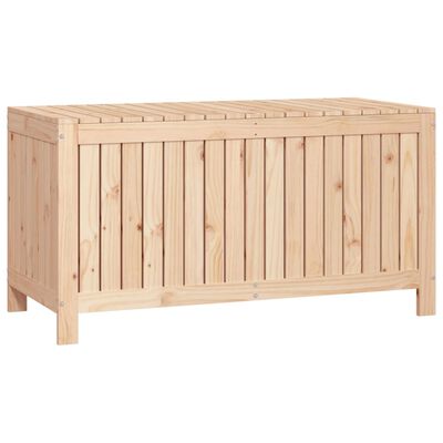 vidaXL Cutie de depozitare grădină, 121x55x64 cm, lemn masiv de pin