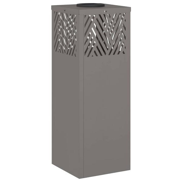 vidaXL Lumină LED Solară pentru Alei 2 pcs Oțel Corten Oțel Corten