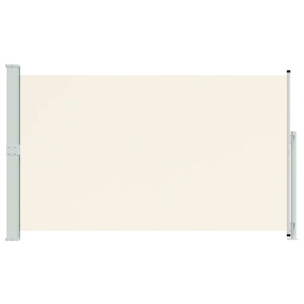 vidaXL Copertină laterală retractabilă de terasă, crem, 180x300 cm