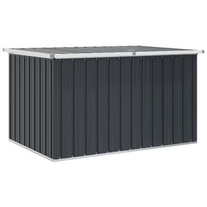 vidaXL Ladă de depozitare pentru grădină, antracit, 150 x 101 x 91 cm