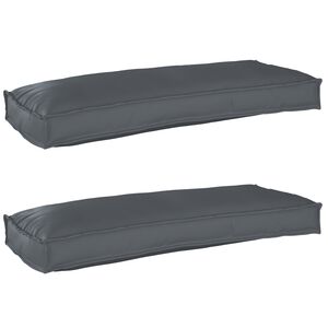 vidaXL Set de perne pentru palet 2 pcs Antracit 100 x 40 x 8 cm