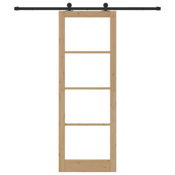 vidaXL Ușă glisantă ORKDAL natural 83 x 232 cm