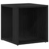 vidaXL Rafturi de colț Stejar Negru 33 x 33 x 34,5 cm Lemn compozit