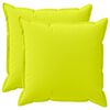 vidaXL Husă pentru pernă 2 buc. HOUTEN Verde strălucitor. 70 x 70 cm