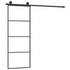 vidaXL Ușă glisantă cu set feronerie, 76x205 cm, sticlă ESG/aluminiu
