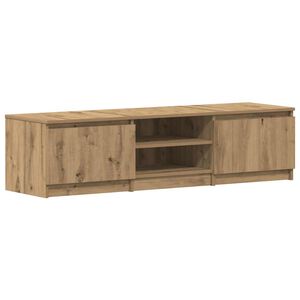 vidaXL Dulap TV, stejar artizanal, 140x40x36 cm, lemn prelucrat