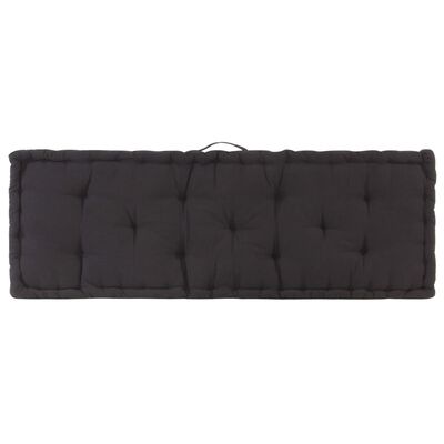 vidaXL Perne de canapea din paleți, 2 buc., negru, bumbac