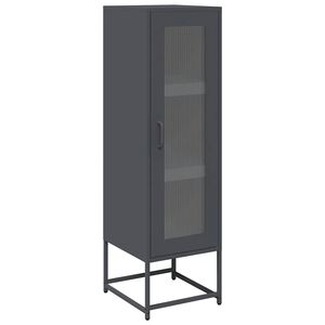 vidaXL Dulap &icirc;nalt, antracit, 36x39x123 cm, oțel laminat la rece