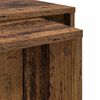vidaXL Set de măsuțe de cafea 2 pcs Lemn vechi Lemn compozit
