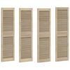 vidaXL Ușă de Dulap cu ușă 4 pcs natural 140,5 x 2,1 x 39,5 cm