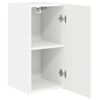 vidaXL Dulap TV de perete 2 pcs Alb 30 x 31 x 60 cm Lemn compozit