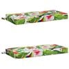 vidaXL Perne pentru bancă SOEST 2 buc. 100% Polyester Multicolour