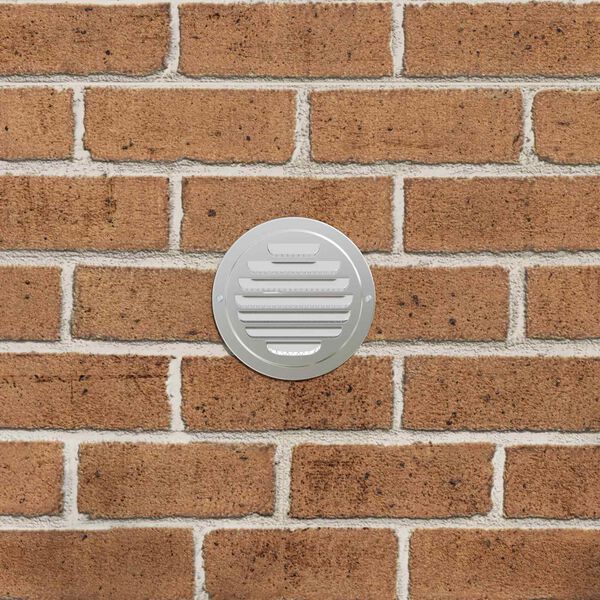 vidaXL Capace de ventilație pentru aer 4 pcs Argintiu 80 mm