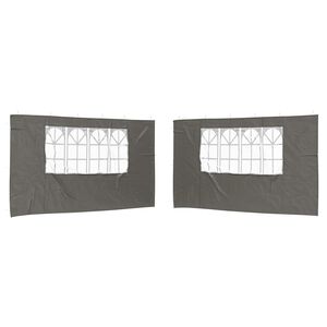 vidaXL Perete lateral pentru cort de petrecere 2 pcs 400 x 195 cm