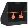 vidaXL Cutie pentru gloanțe Negru 31 x 23 x 31,5 cm Oțel